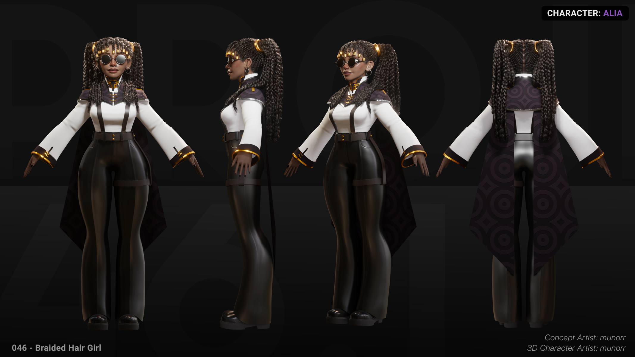 Alia character showcase