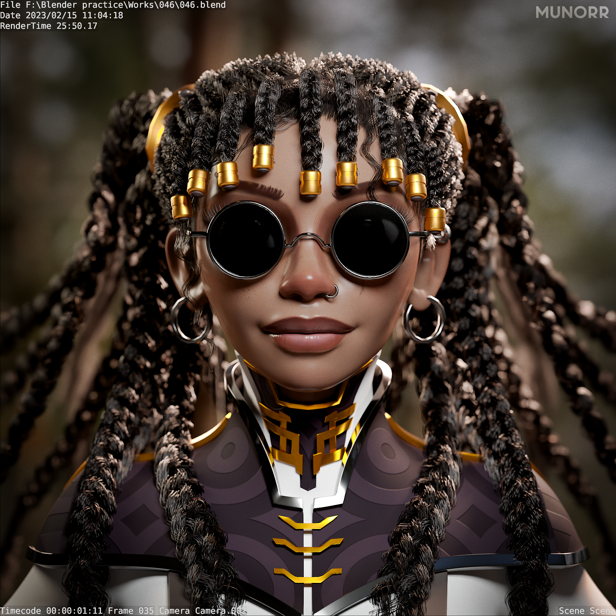 Alia render