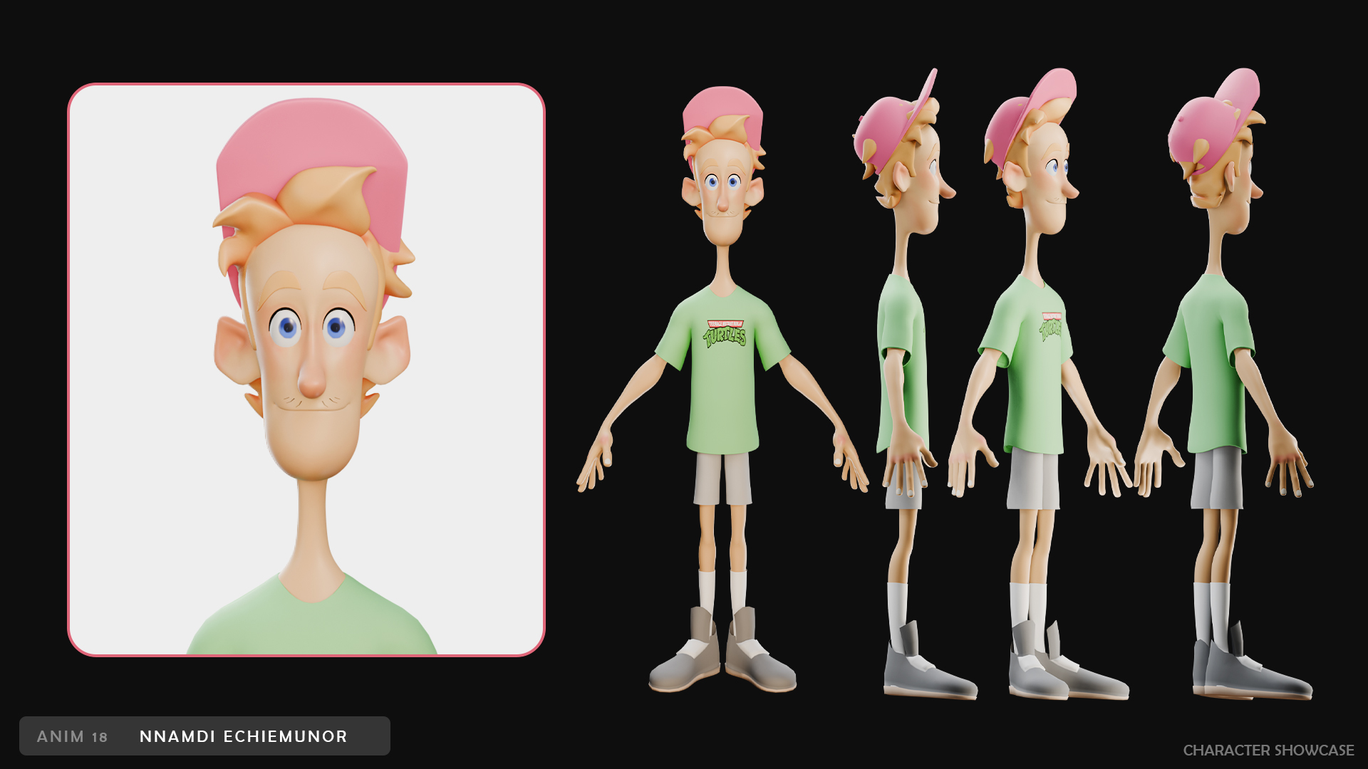 Luigi Lacarelli character portrait
