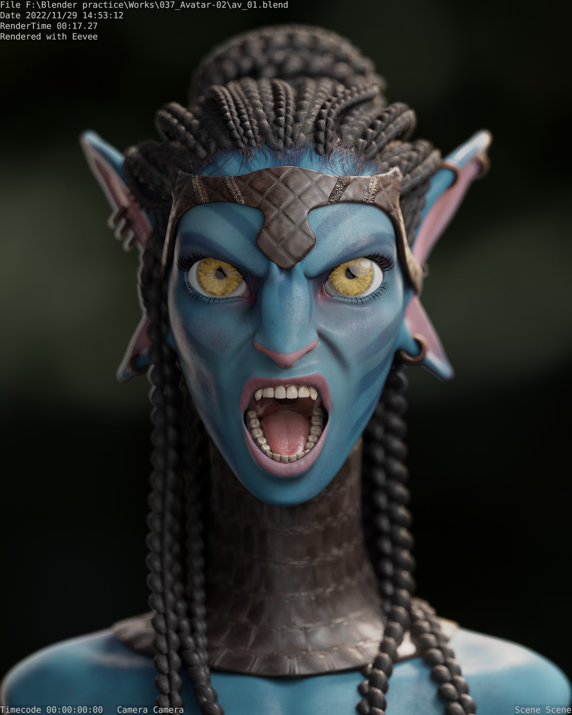 Female Navi v2 render