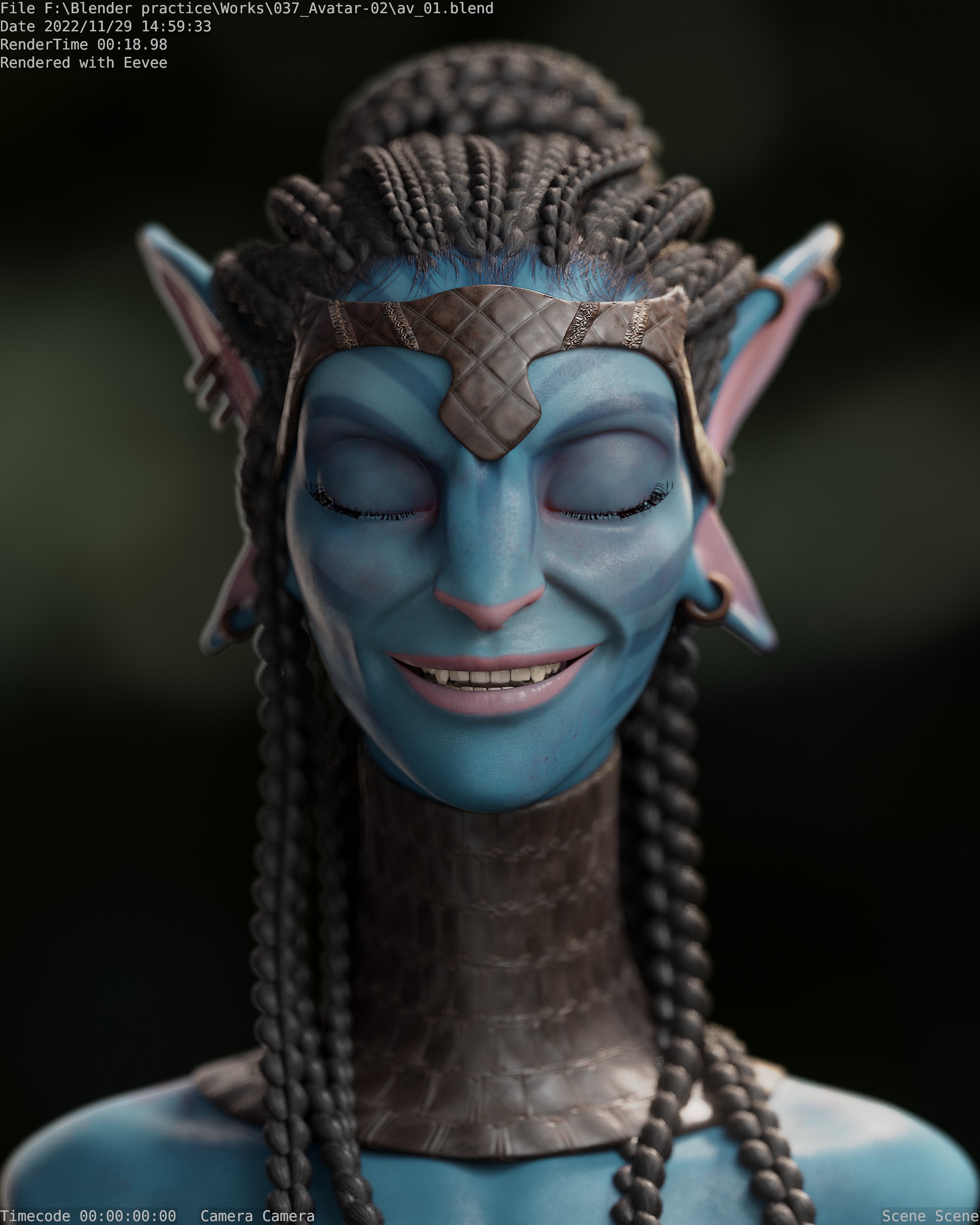 Female Navi v2 render