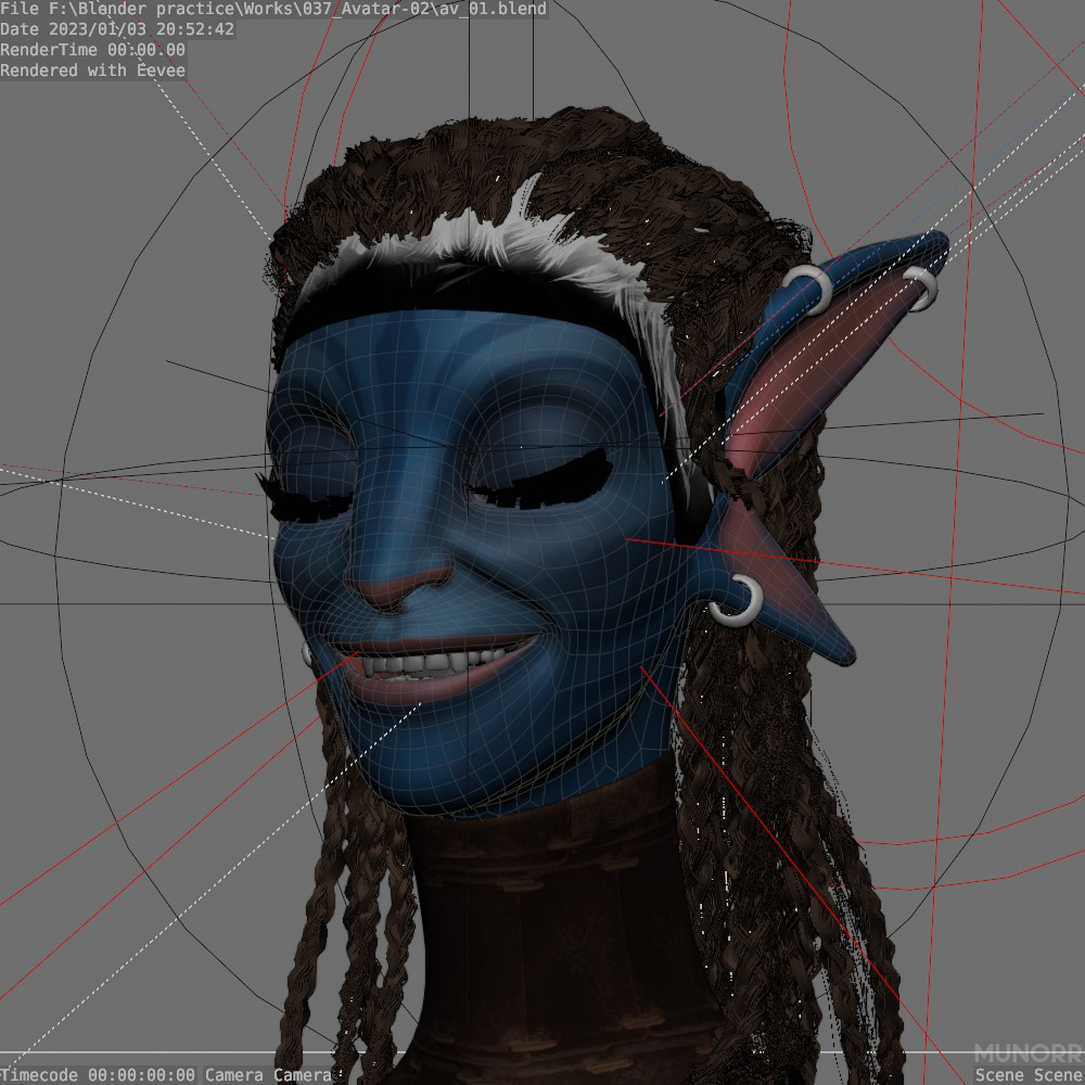 Female Navi v2 render