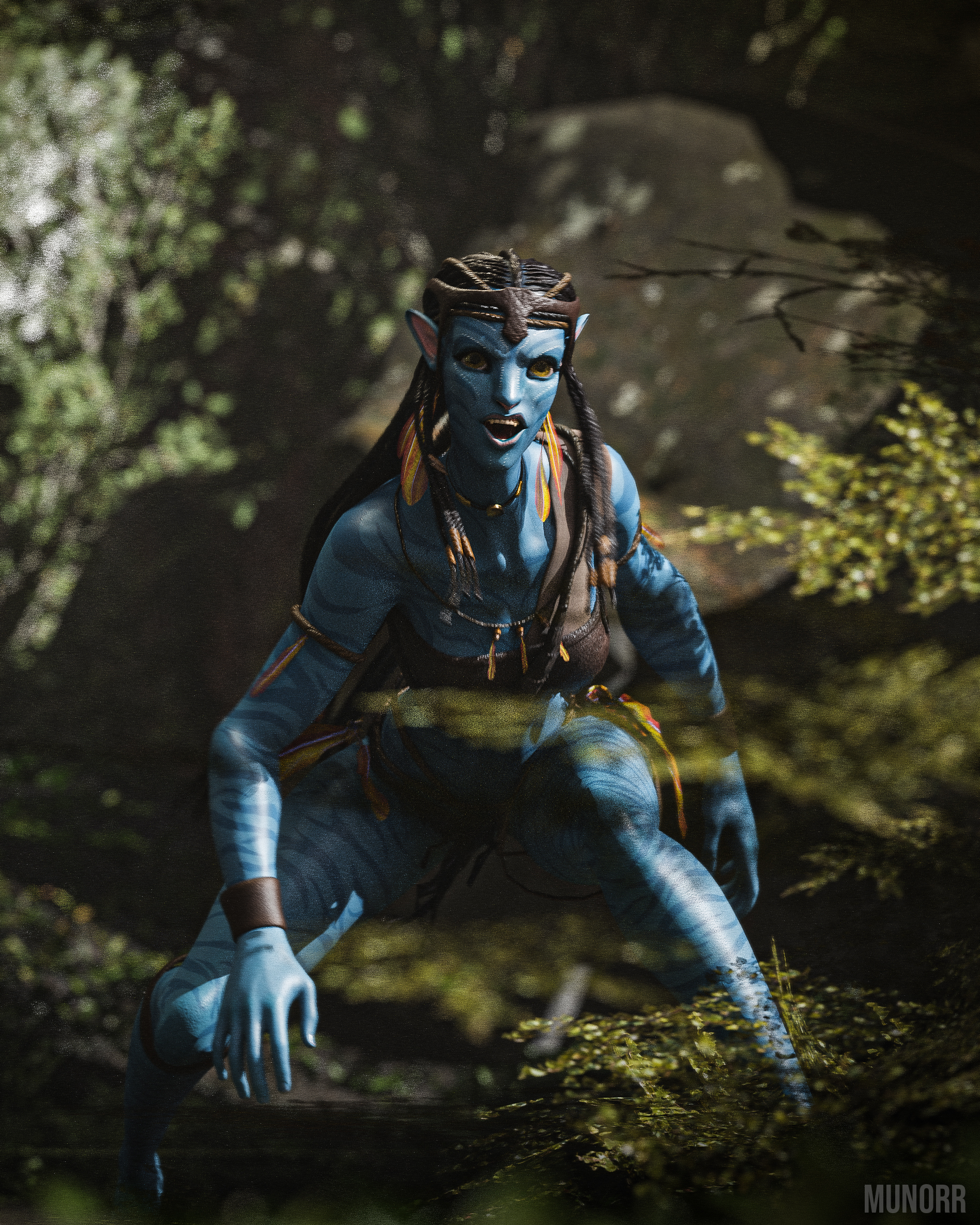Female Navi pose