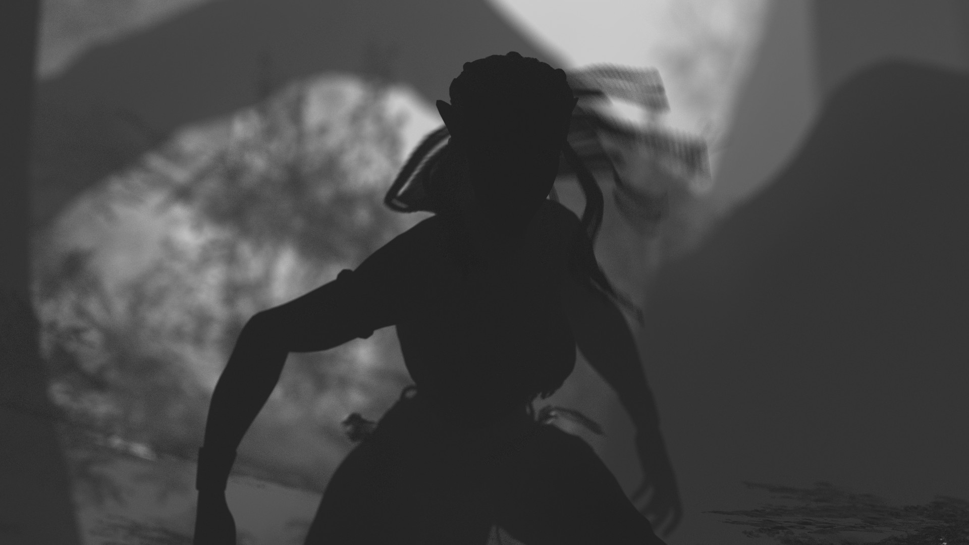Female Navi render passes