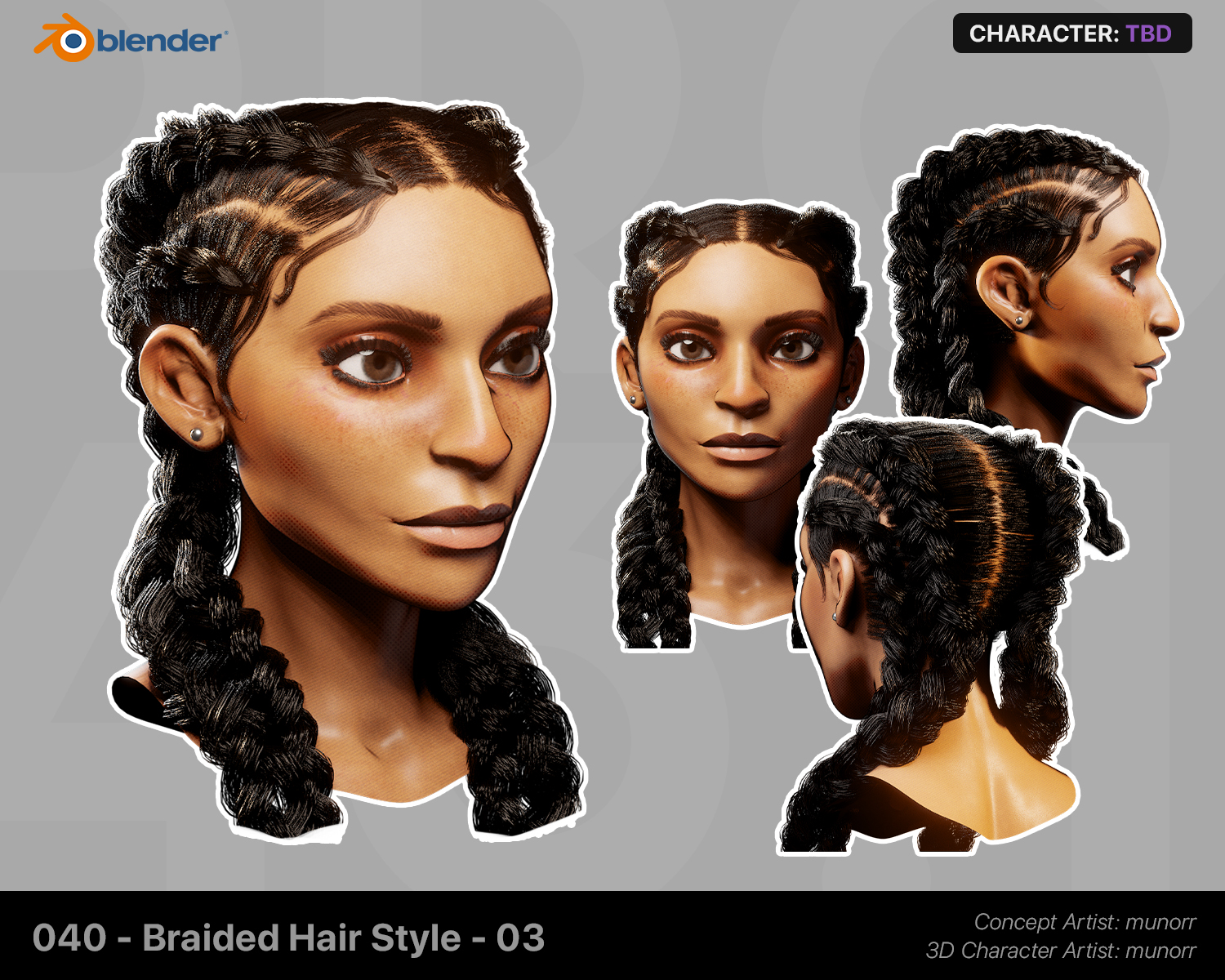 Riri character showcase
