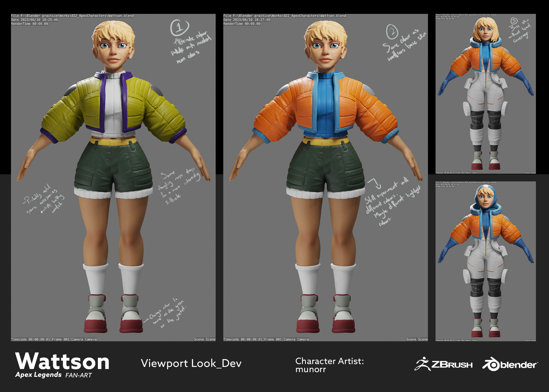 Wattson character texture